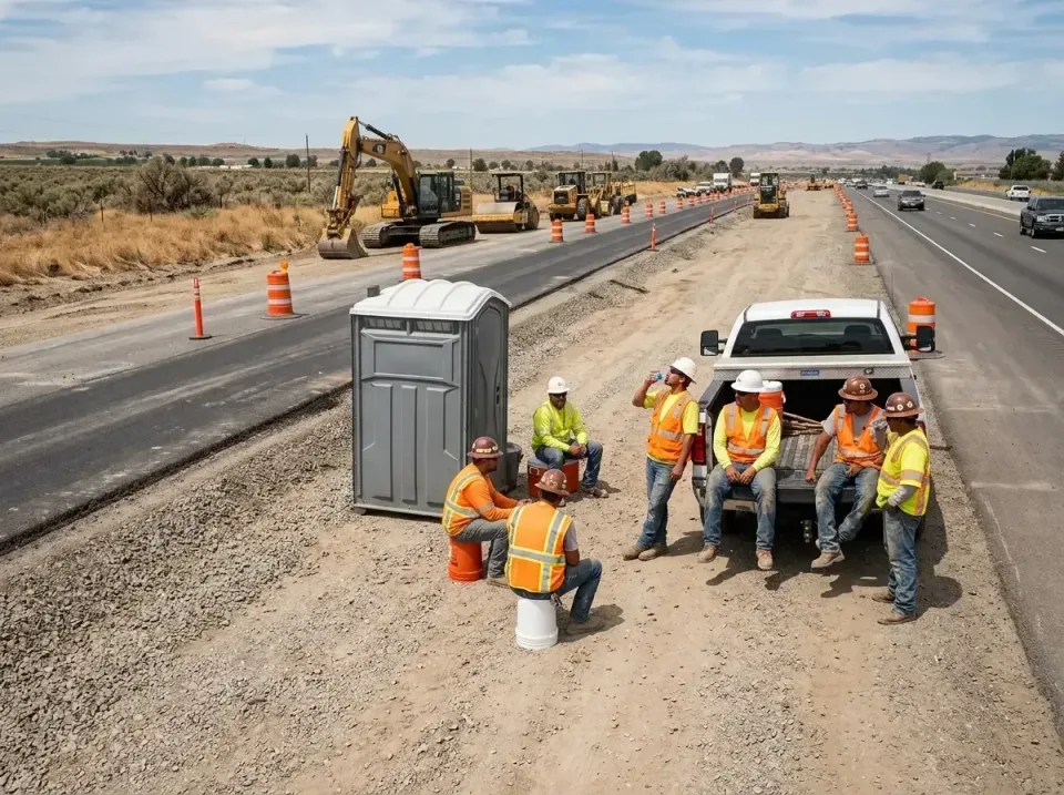 highway-road-construction-crew-007 — frequently asked questions, Porta Potty and Restroom Rentals in Walnut Ridge, AR